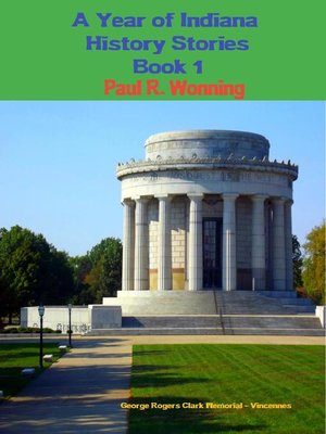 cover image of A Year of Indiana History Stories--Book 1